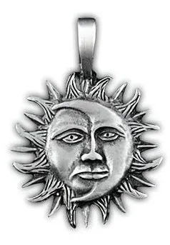 Амулет totem солнце и луна металл №18 71118